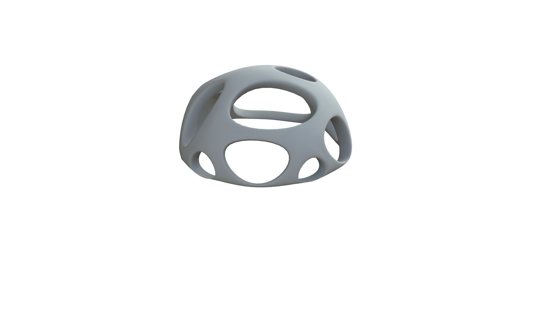 SciFi Cube Object No 48812 Low Poly Shape Low-poly 3D model_9