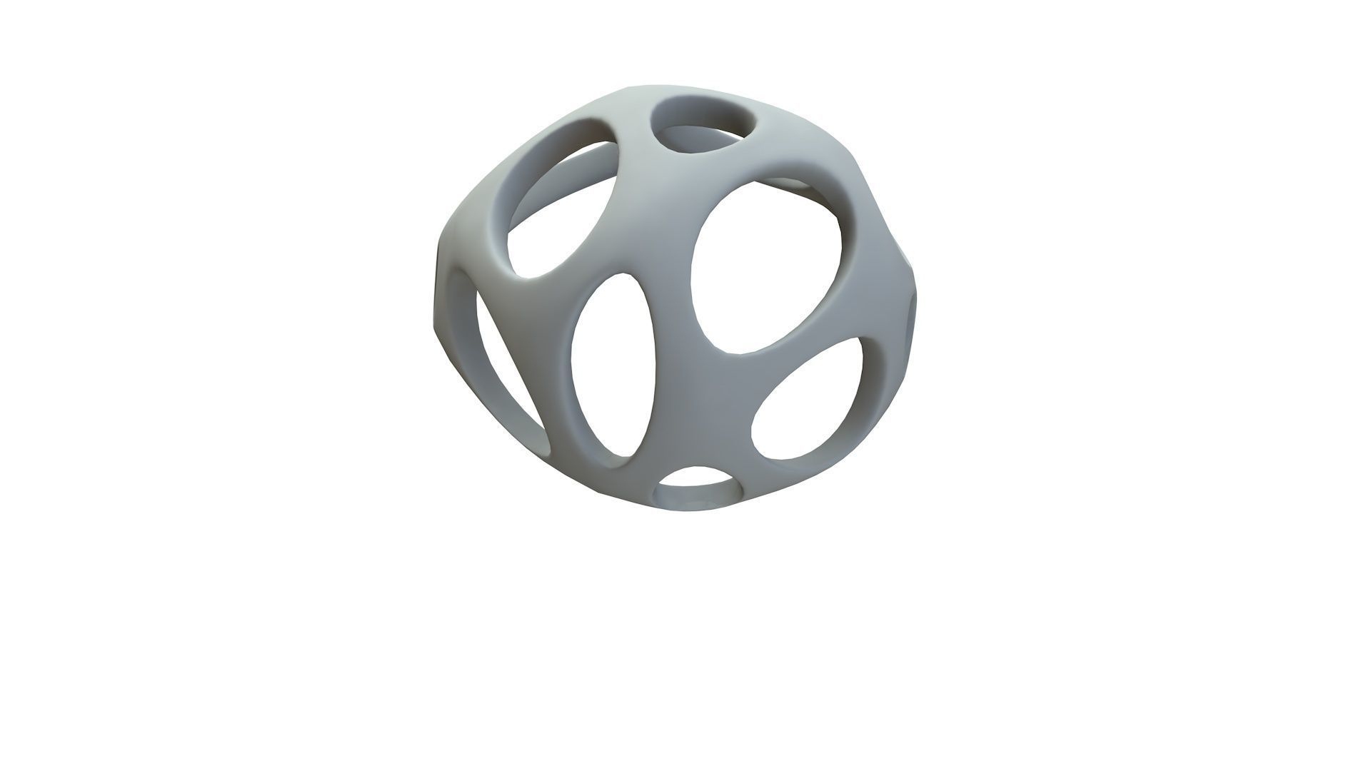 SciFi Cube Object No 48812 Low Poly Shape Low-poly 3D model_15