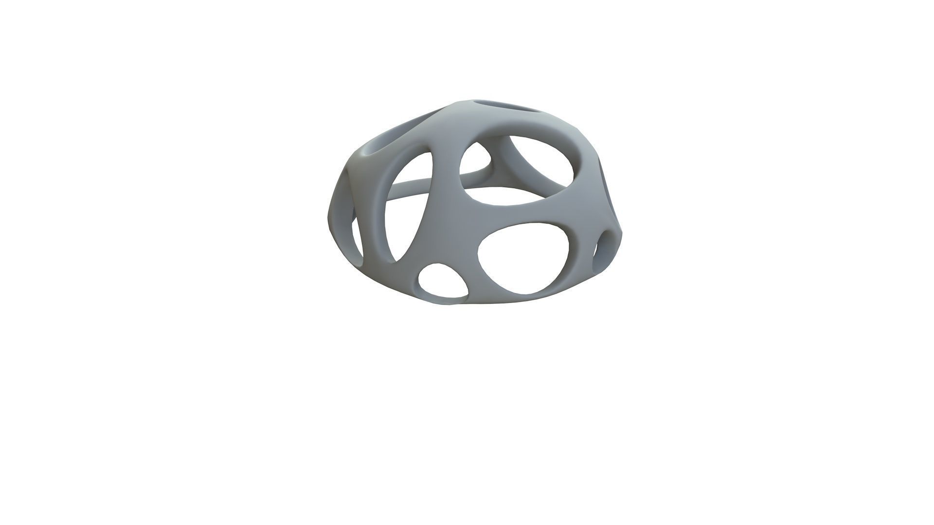 SciFi Cube Object No 48812 Low Poly Shape Low-poly 3D model_11