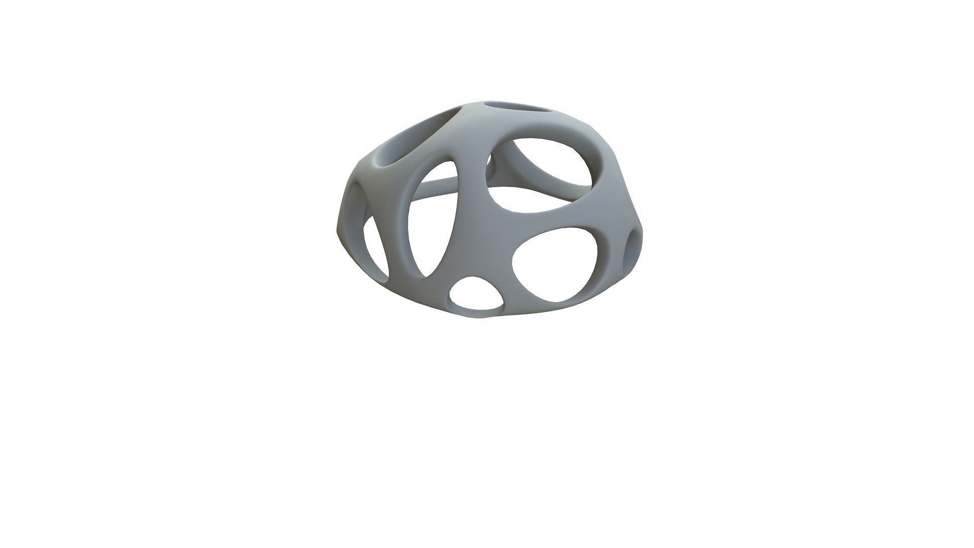 SciFi Cube Object No 48812 Low Poly Shape Low-poly 3D model_12