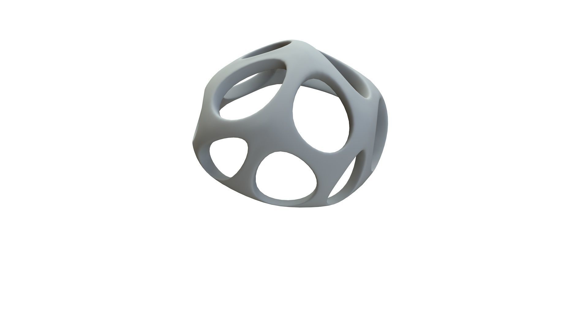 SciFi Cube Object No 48723 Low Poly Shape Low-poly 3D model_14