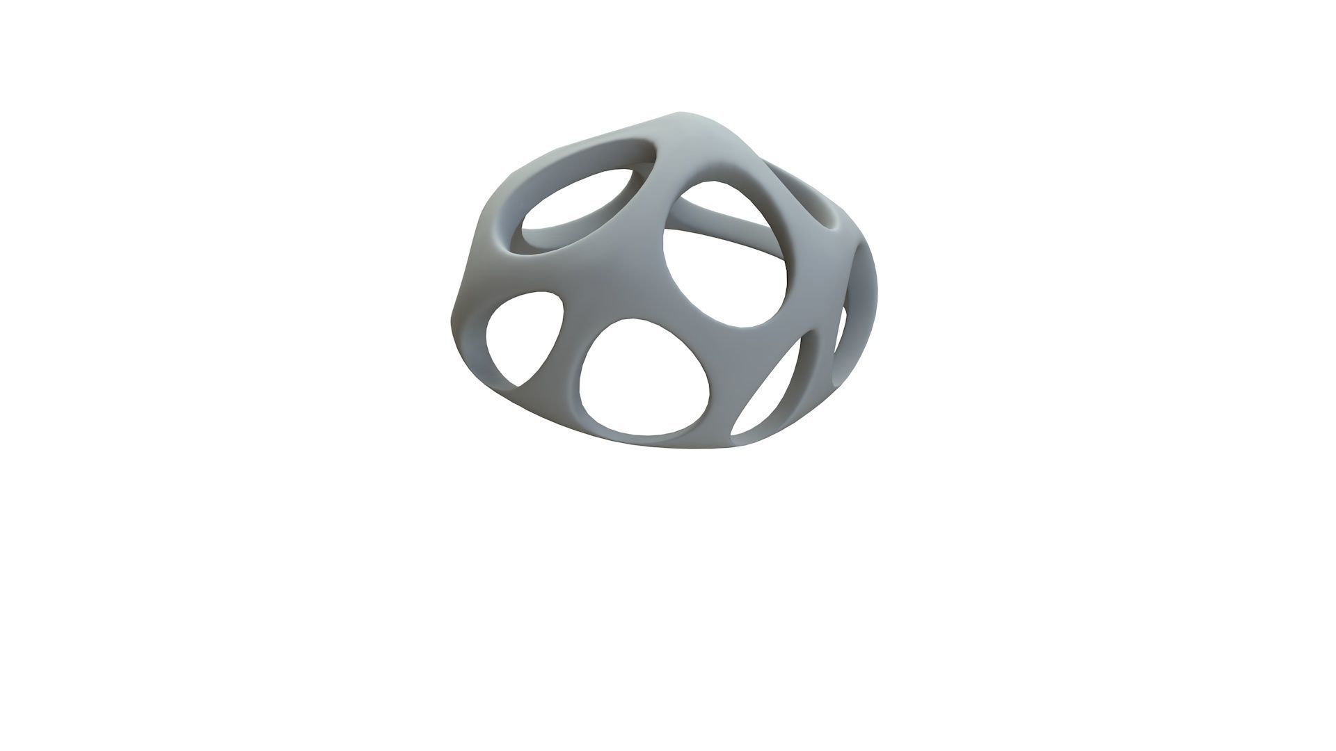 SciFi Cube Object No 48723 Low Poly Shape Low-poly 3D model_13