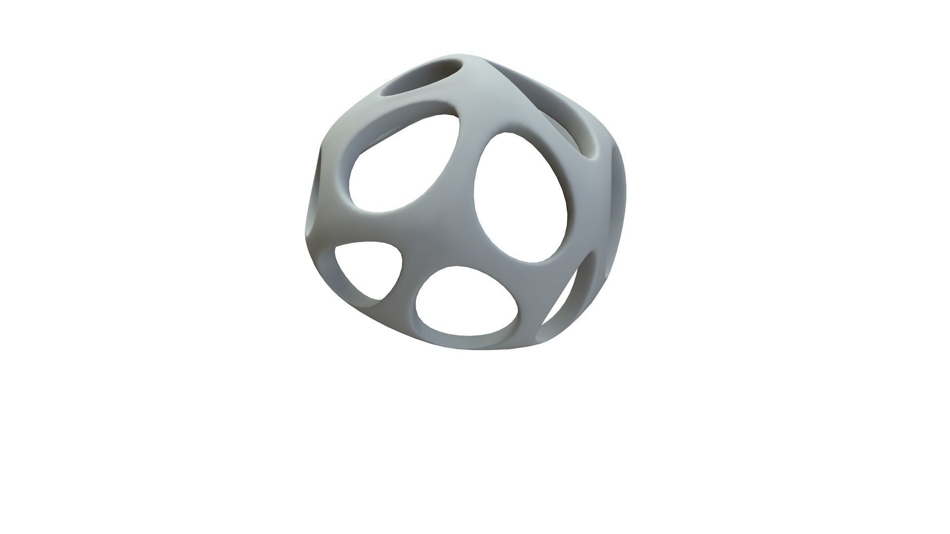 SciFi Cube Object No 48723 Low Poly Shape Low-poly 3D model_15