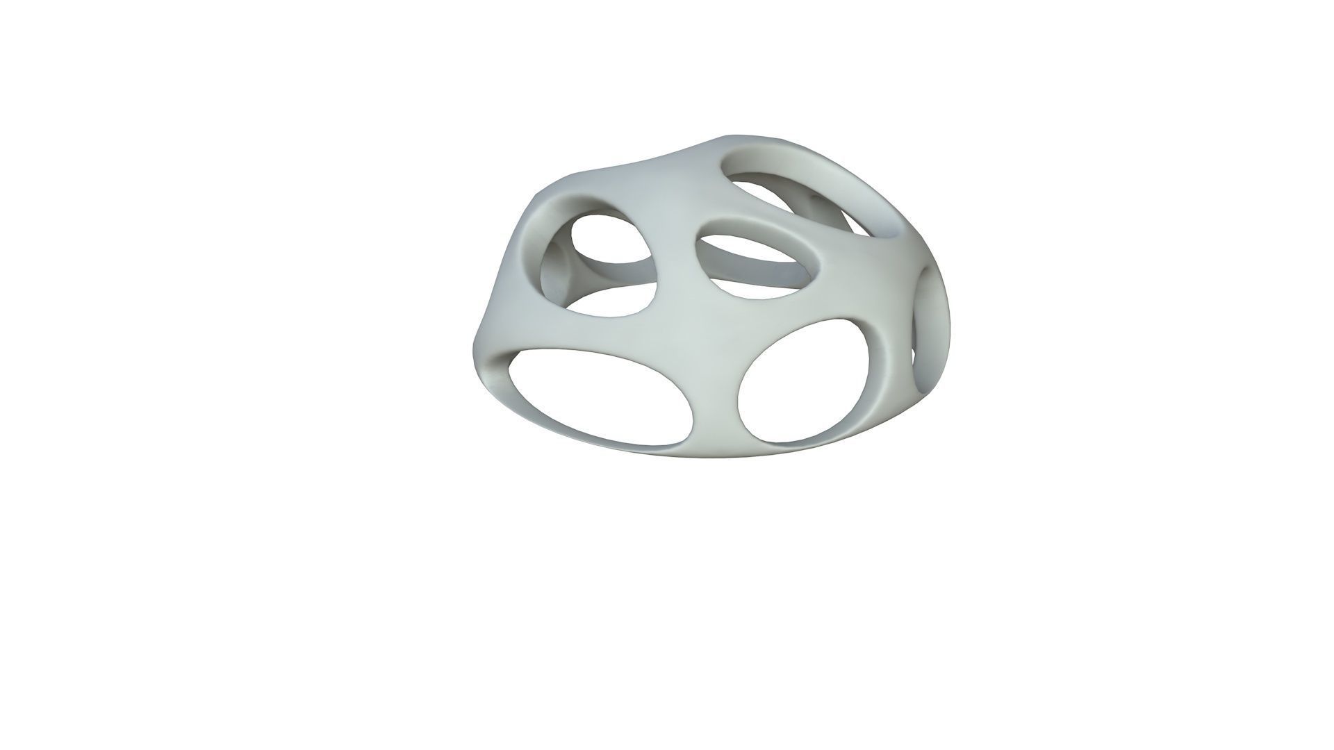 SciFi Cube Object No 48723 Low Poly Shape Low-poly 3D model_2