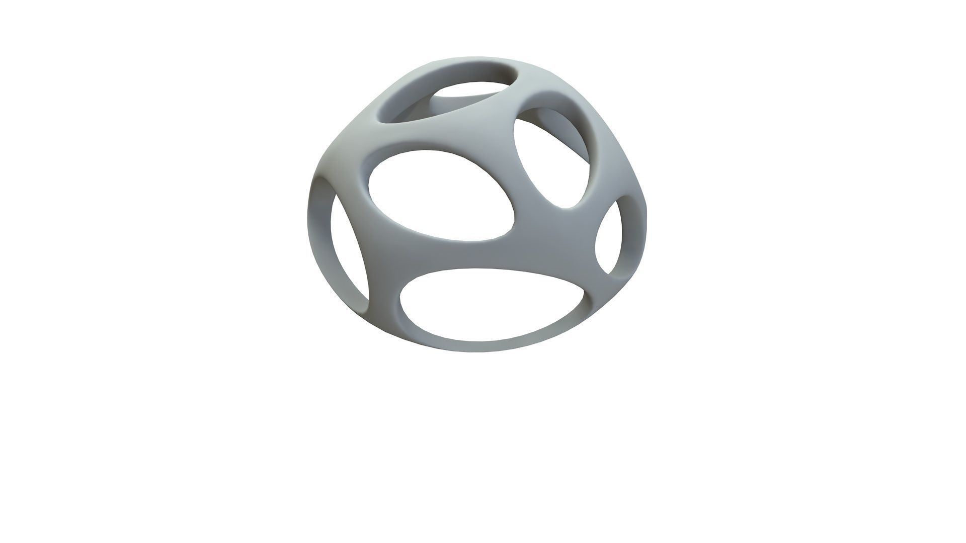 SciFi Cube Object No 48315 Low Poly Shape Low-poly 3D model_15