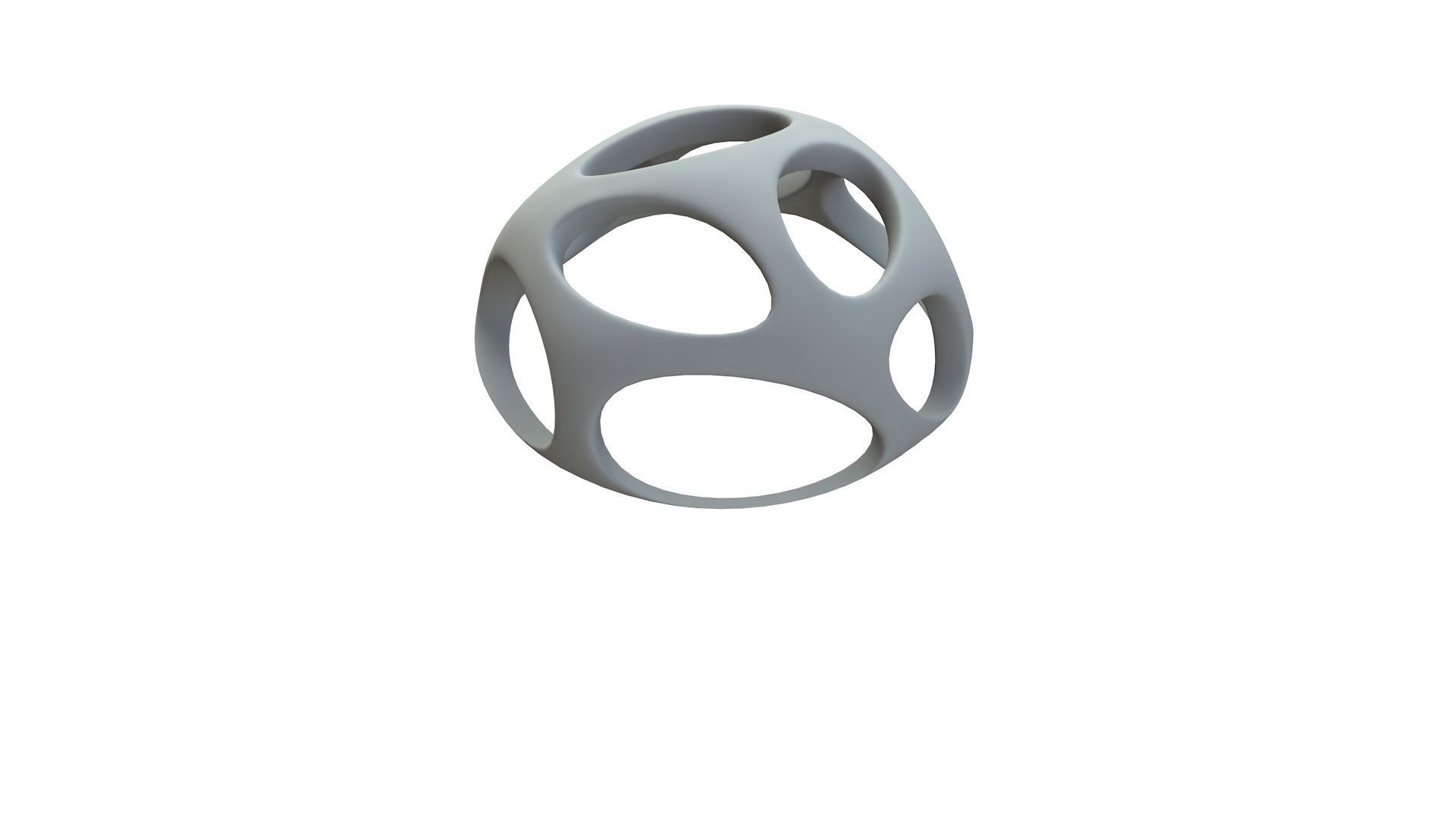 SciFi Cube Object No 48315 Low Poly Shape Low-poly 3D model_14