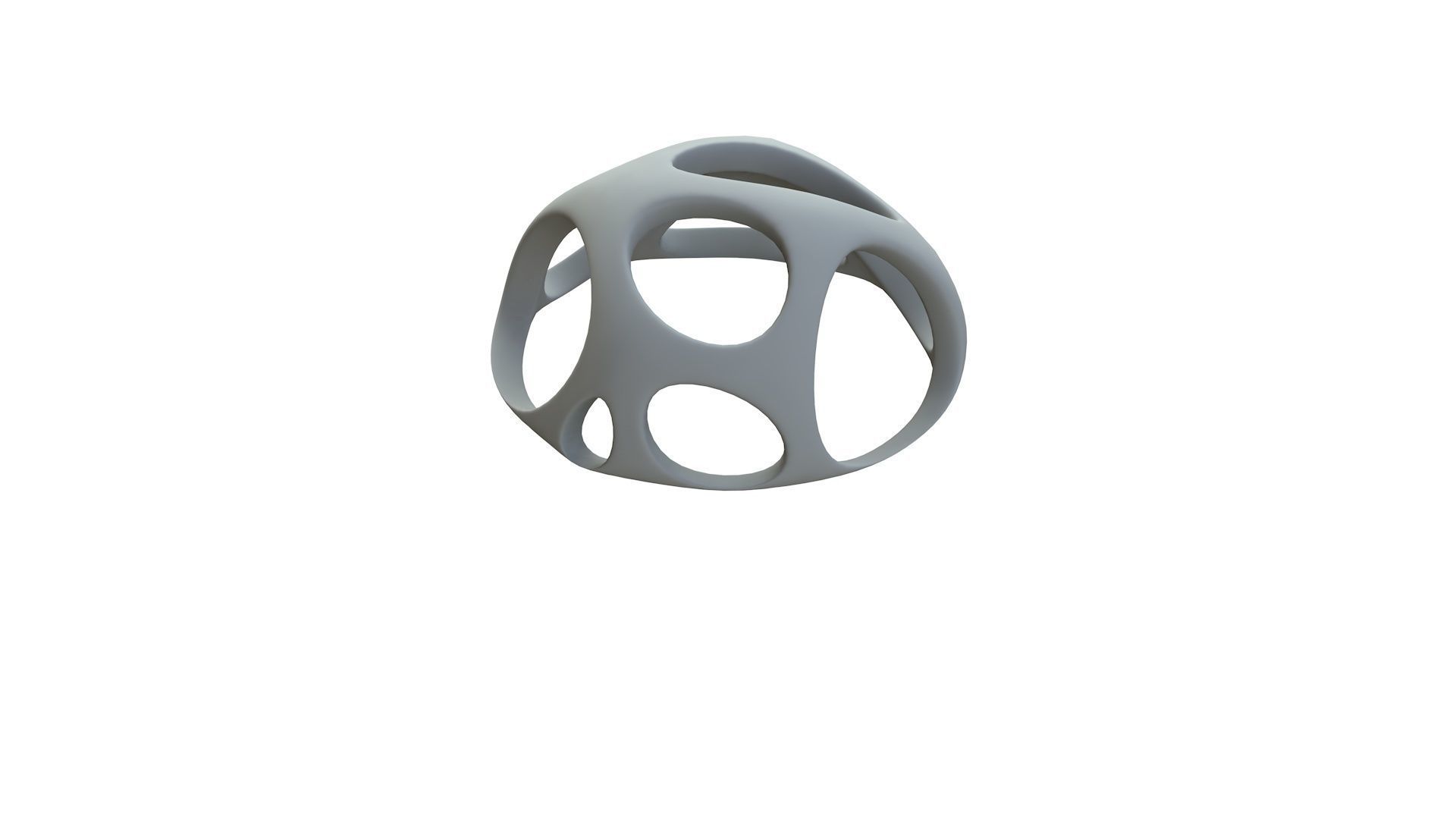 SciFi Cube Object No 47957 Low Poly Shape Low-poly 3D model_13