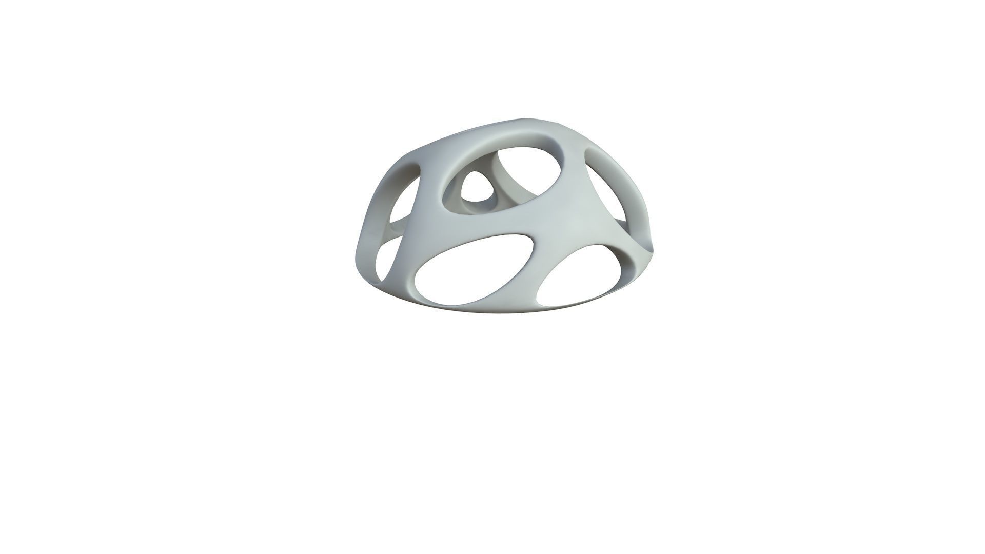 SciFi Cube Object No 47957 Low Poly Shape Low-poly 3D model_4