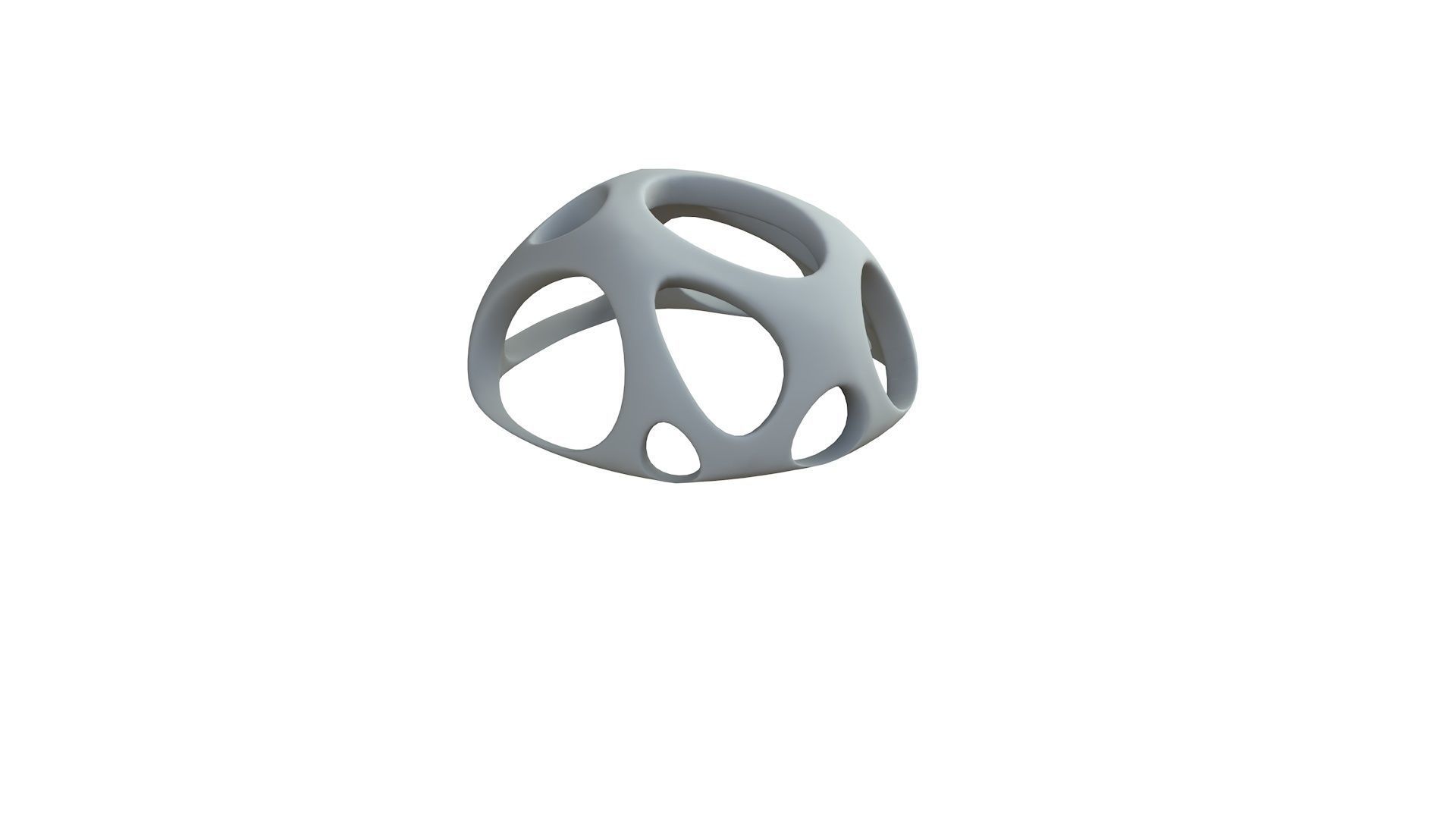 SciFi Cube Object No 47918 Low Poly Shape Low-poly 3D model_8