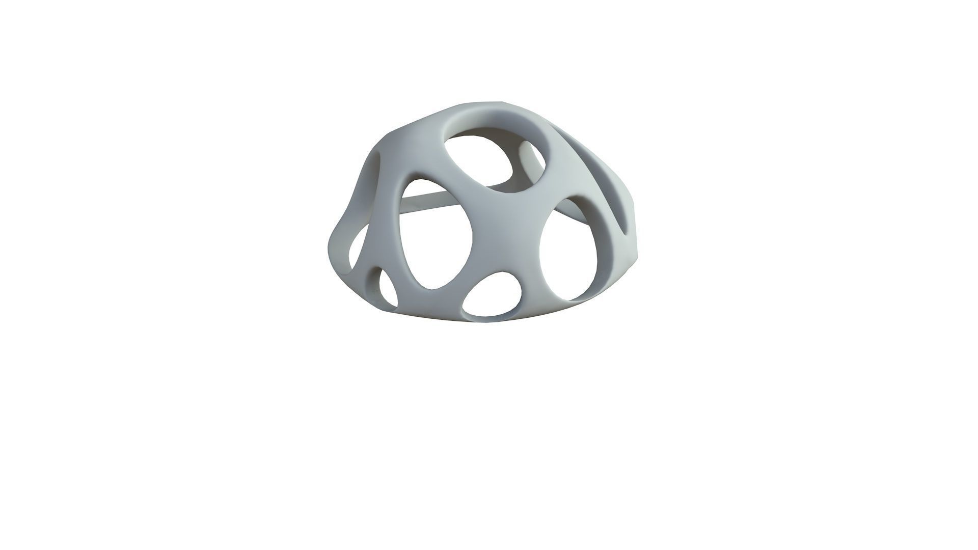 SciFi Cube Object No 47918 Low Poly Shape Low-poly 3D model_6