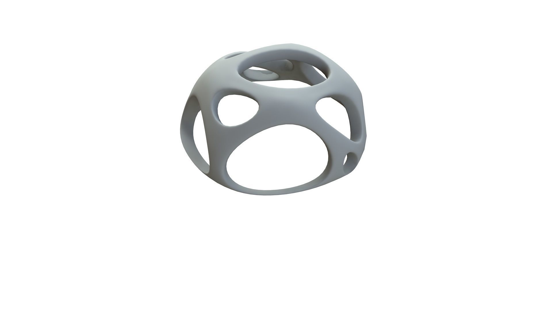 SciFi Cube Object No 47918 Low Poly Shape Low-poly 3D model_14