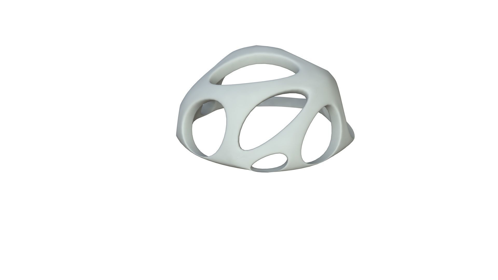 SciFi Cube Object No 47918 Low Poly Shape Low-poly 3D model_2