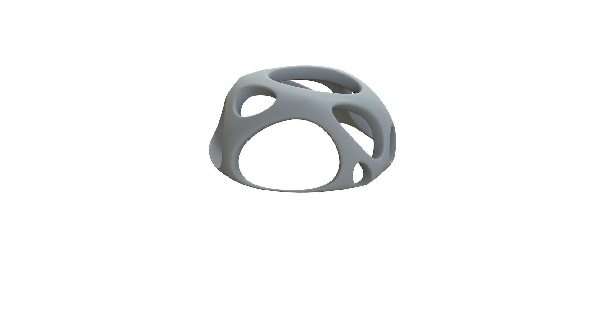 SciFi Cube Object No 47918 Low Poly Shape Low-poly 3D model_11