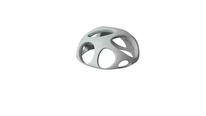 SciFi Cube Object No 47739 Low Poly Shape