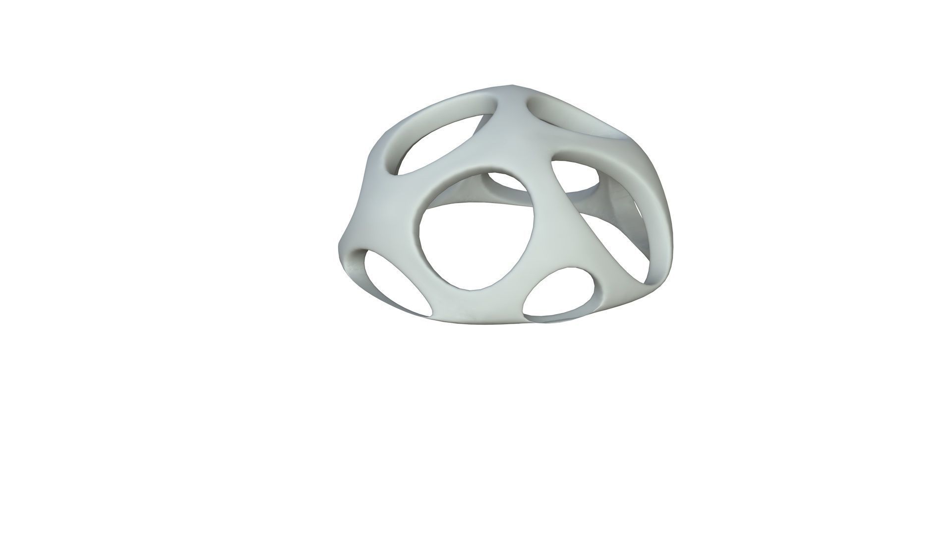 SciFi Cube Object No 47736 Low Poly Shape Low-poly 3D model_2