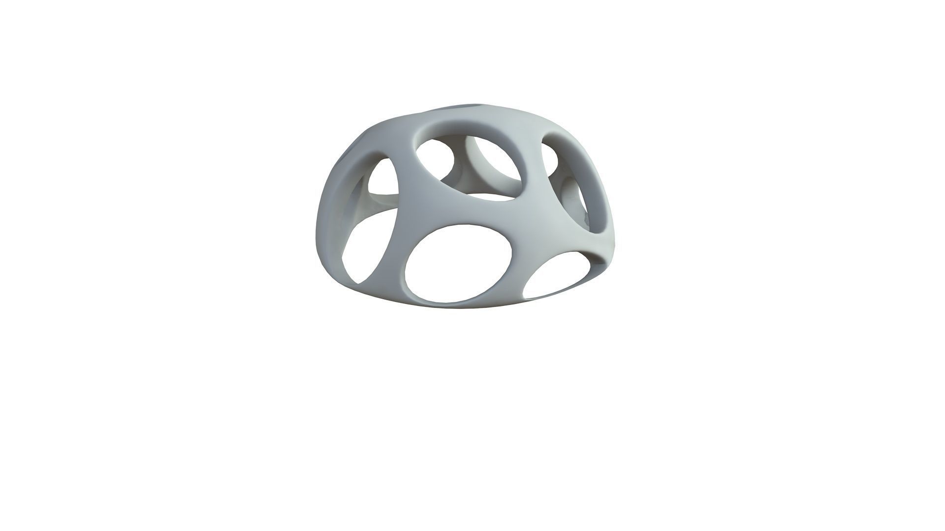 SciFi Cube Object No 47736 Low Poly Shape Low-poly 3D model_6