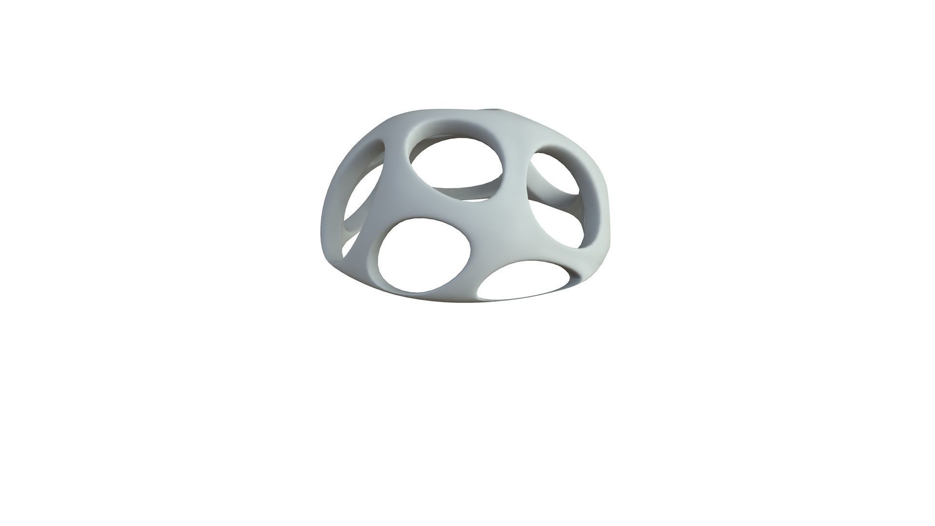 SciFi Cube Object No 47736 Low Poly Shape Low-poly 3D model_5