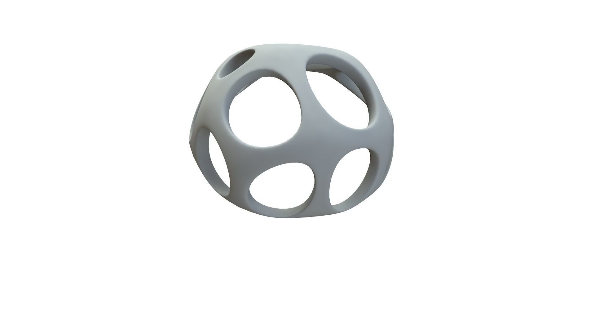 SciFi Cube Object No 47597 Low Poly Shape Low-poly 3D model_14