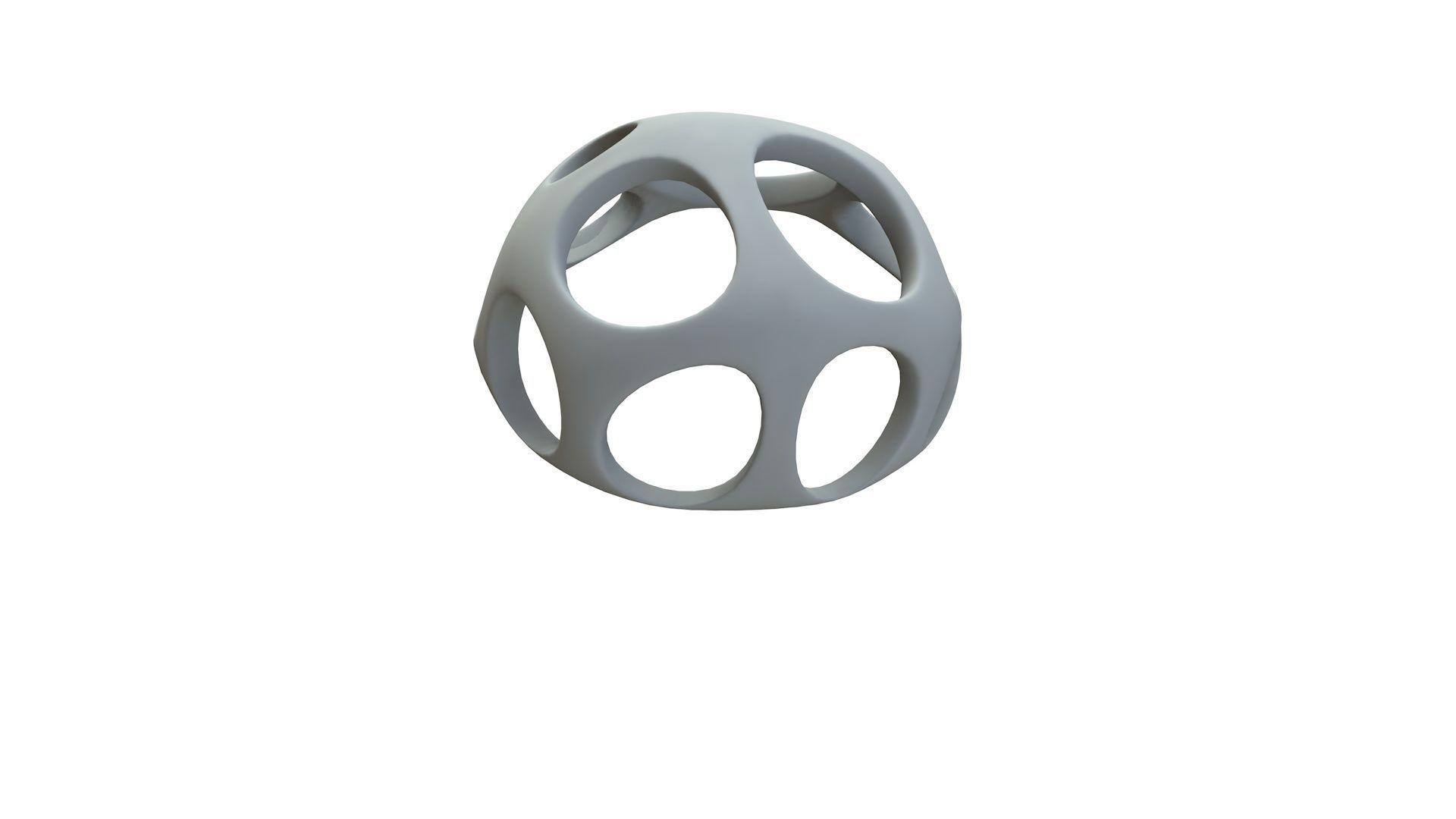 SciFi Cube Object No 47597 Low Poly Shape Low-poly 3D model_13