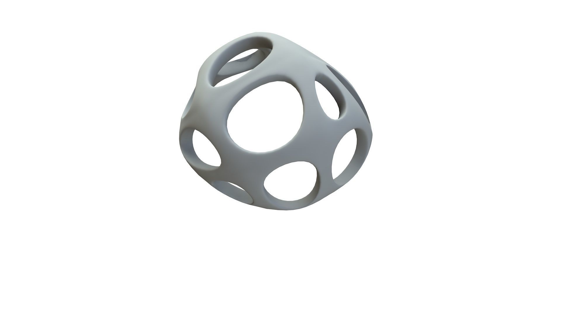 SciFi Cube Object No 47583 Low Poly Shape Low-poly 3D model_17