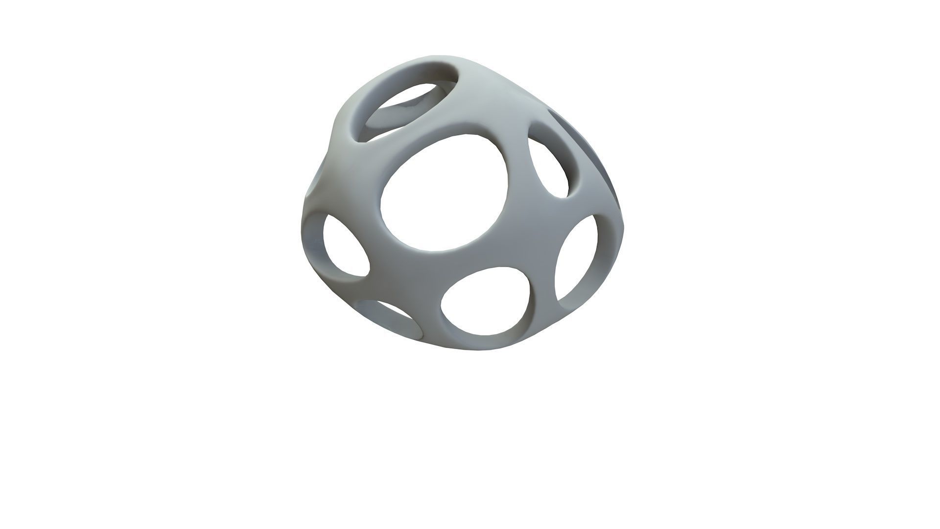 SciFi Cube Object No 47583 Low Poly Shape Low-poly 3D model_15