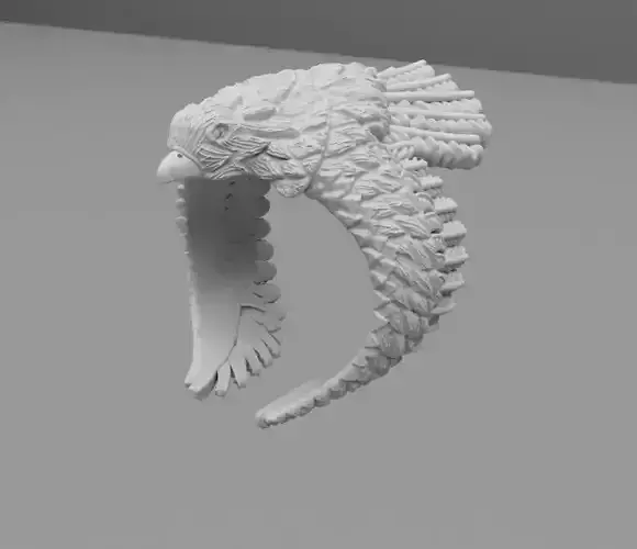 eagle ring 3D print model