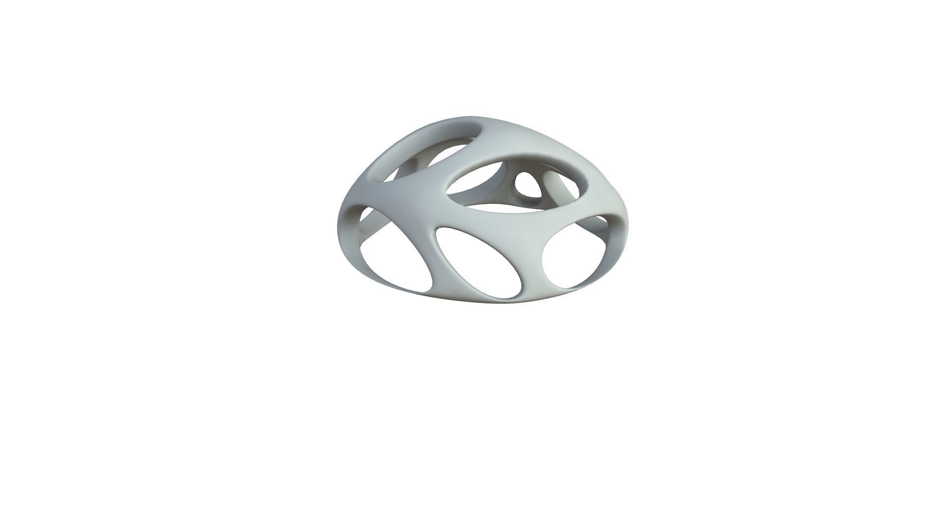 SciFi Cube Object No 46876 Low Poly Shape Low-poly 3D model_4