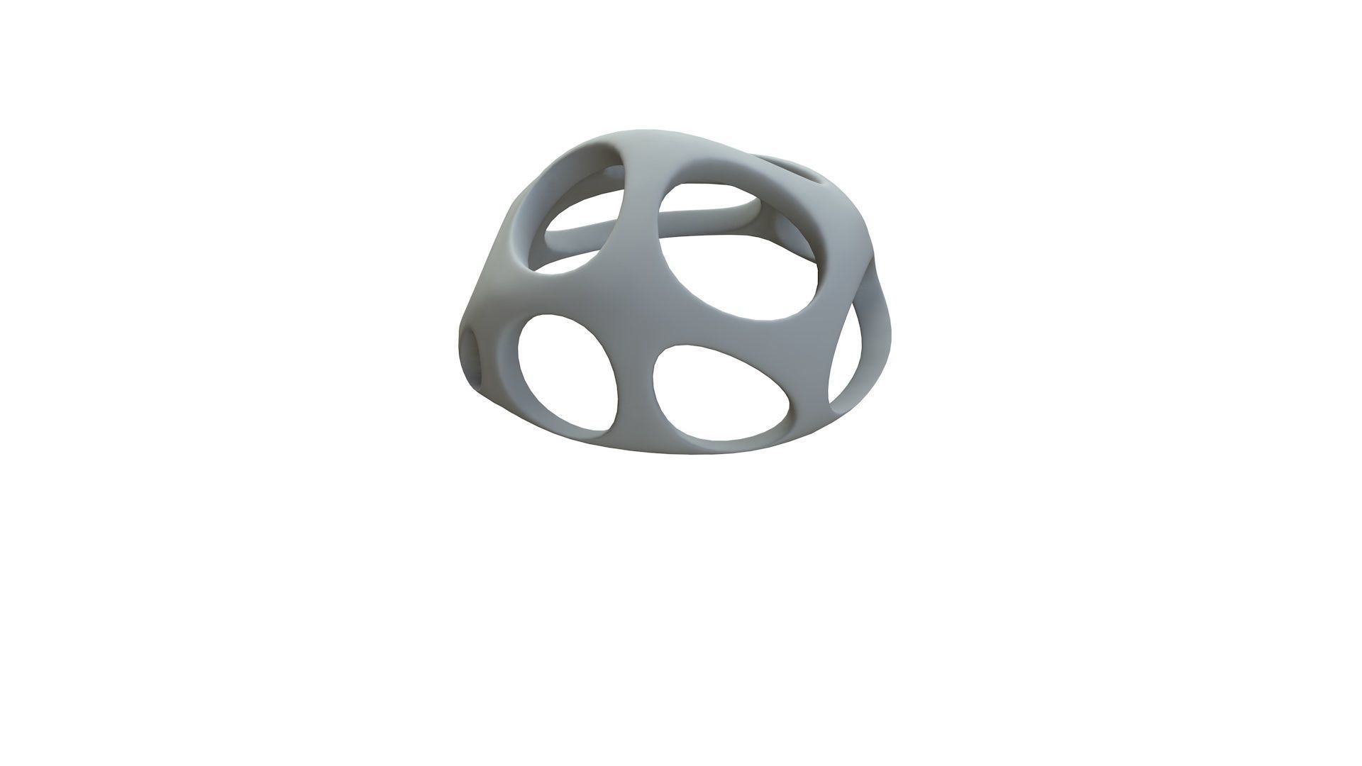 SciFi Cube Object No 46876 Low Poly Shape Low-poly 3D model_13