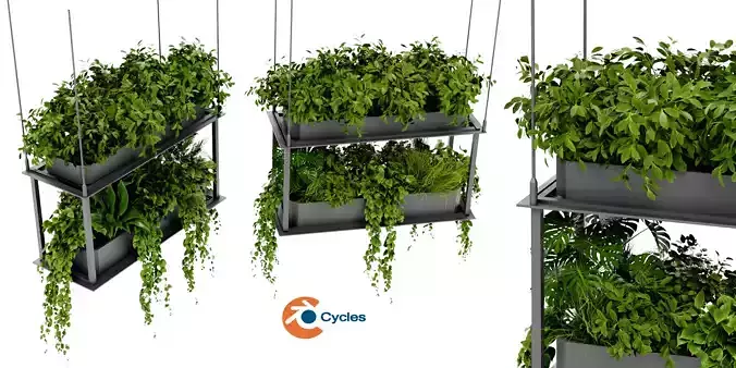 Collection plant vol 470 - blender model 