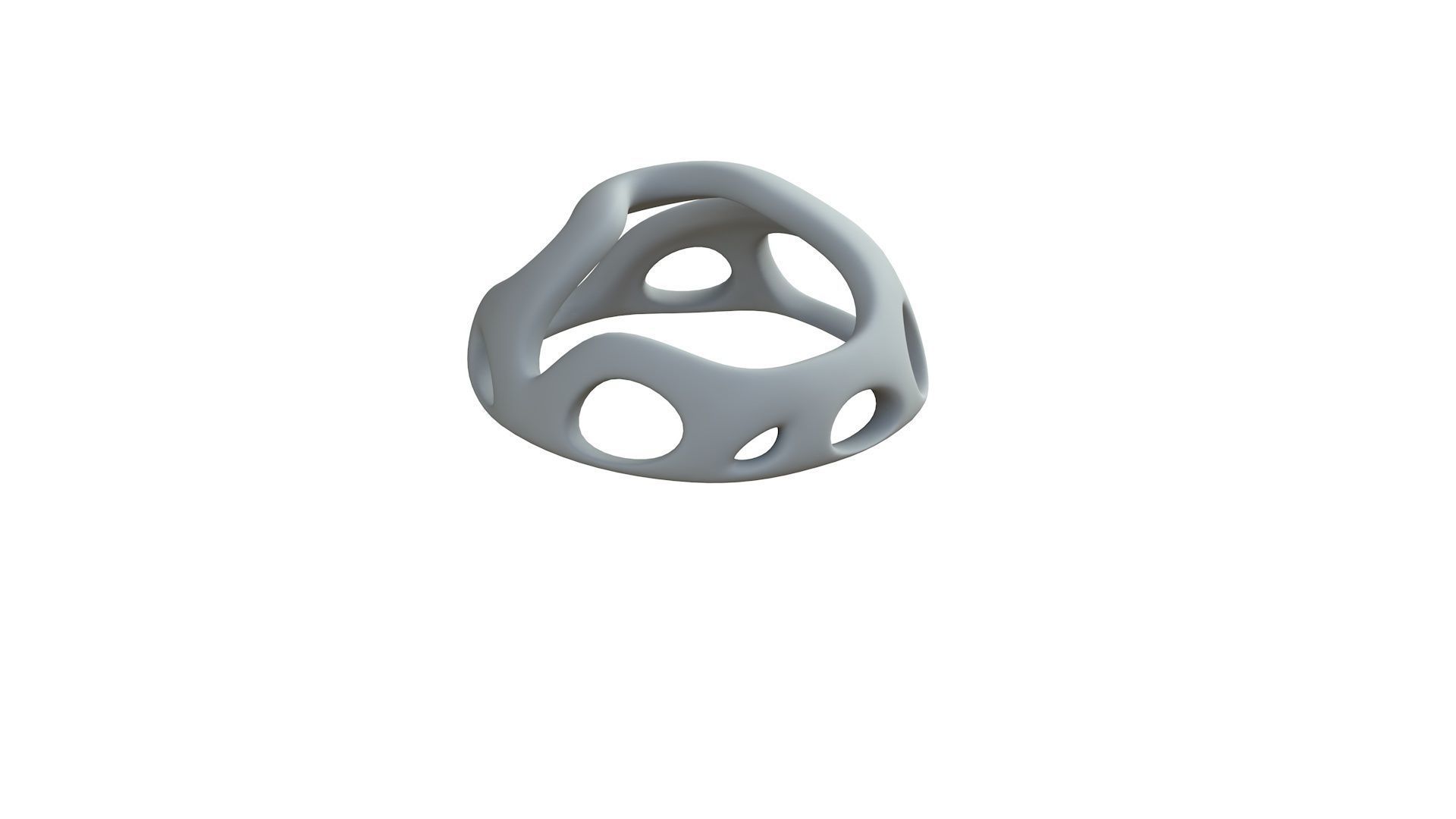 SciFi Cube Object No 45897 Low Poly Shape Low-poly 3D model_10