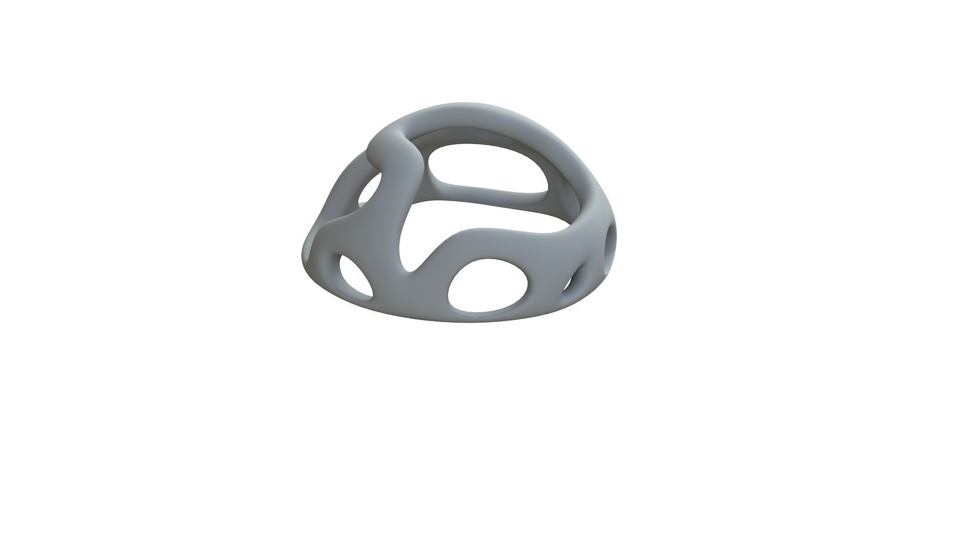 SciFi Cube Object No 45897 Low Poly Shape Low-poly 3D model_8