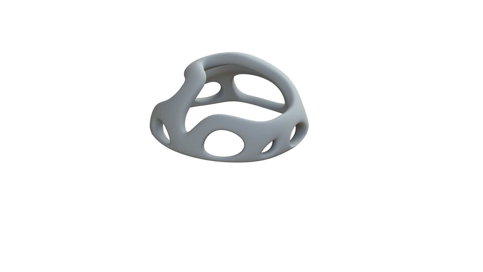 SciFi Cube Object No 45897 Low Poly Shape Low-poly 3D model_12