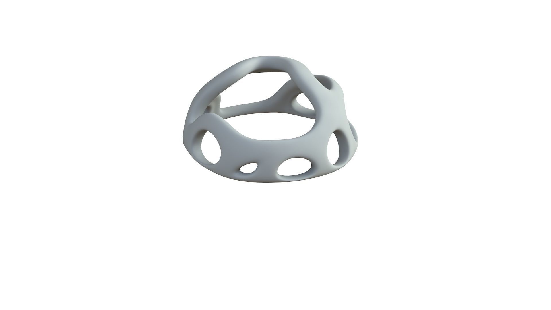 SciFi Cube Object No 45897 Low Poly Shape Low-poly 3D model_6