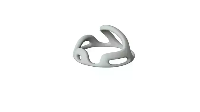 SciFi Cube Object No 45891 Low Poly Shape