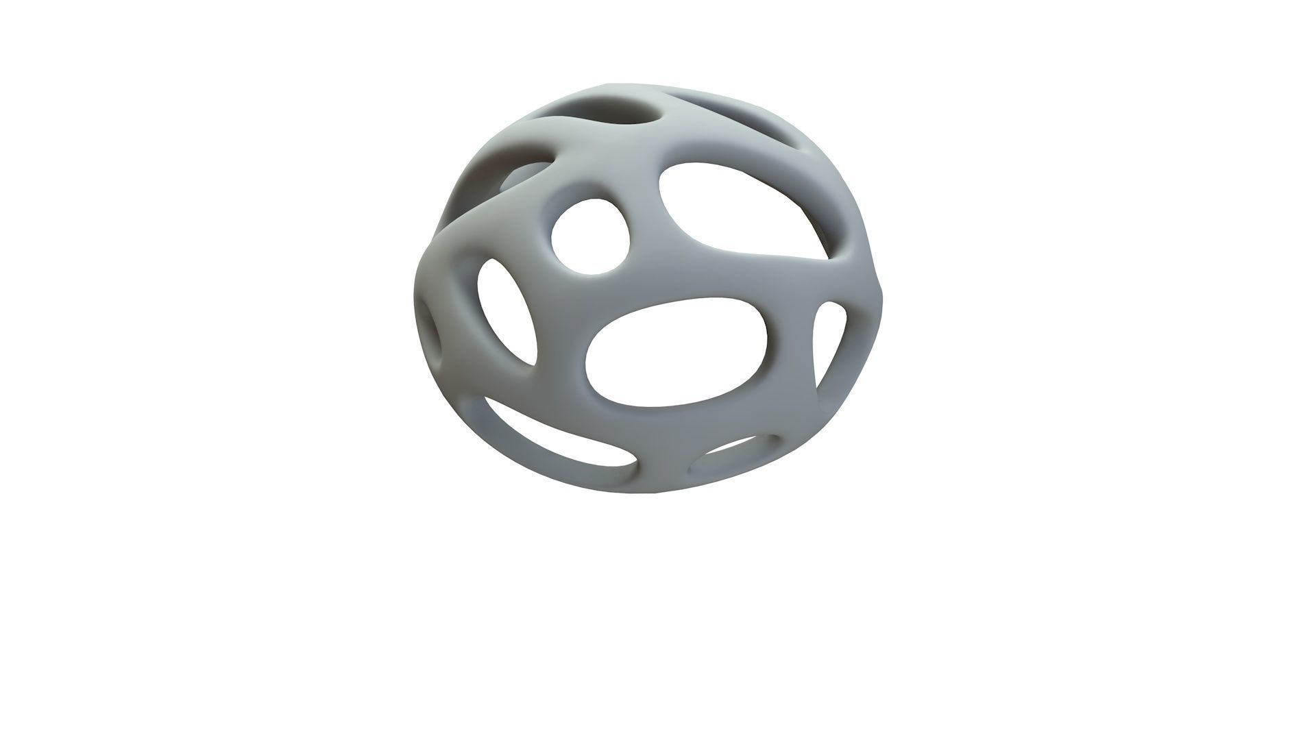 SciFi Cube Object No 45659 Low Poly Shape Low-poly 3D model_16