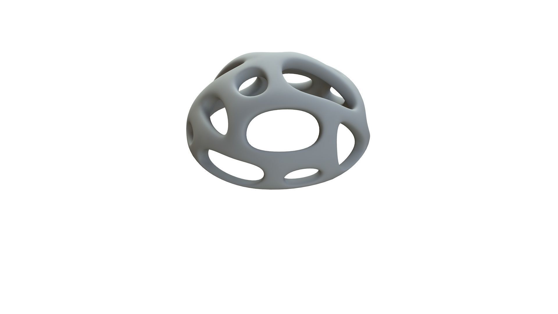 SciFi Cube Object No 45659 Low Poly Shape Low-poly 3D model_7