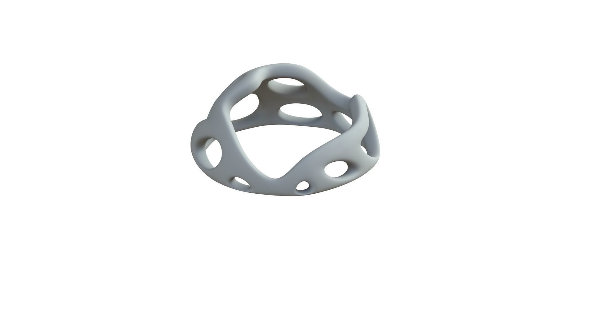 SciFi Cube Object No 45341 Low Poly Shape Low-poly 3D model_6