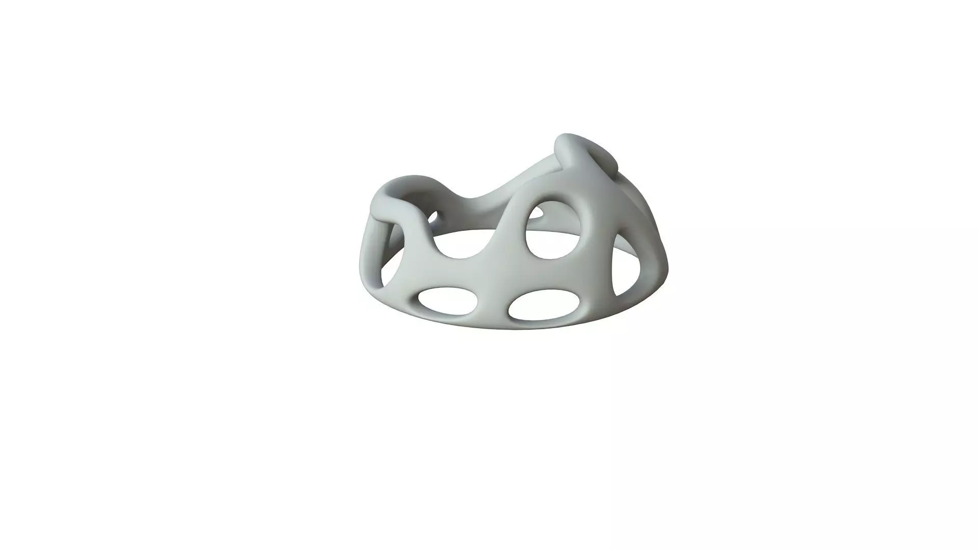 SciFi Cube Object No 45341 Low Poly Shape Low-poly 3D model_0