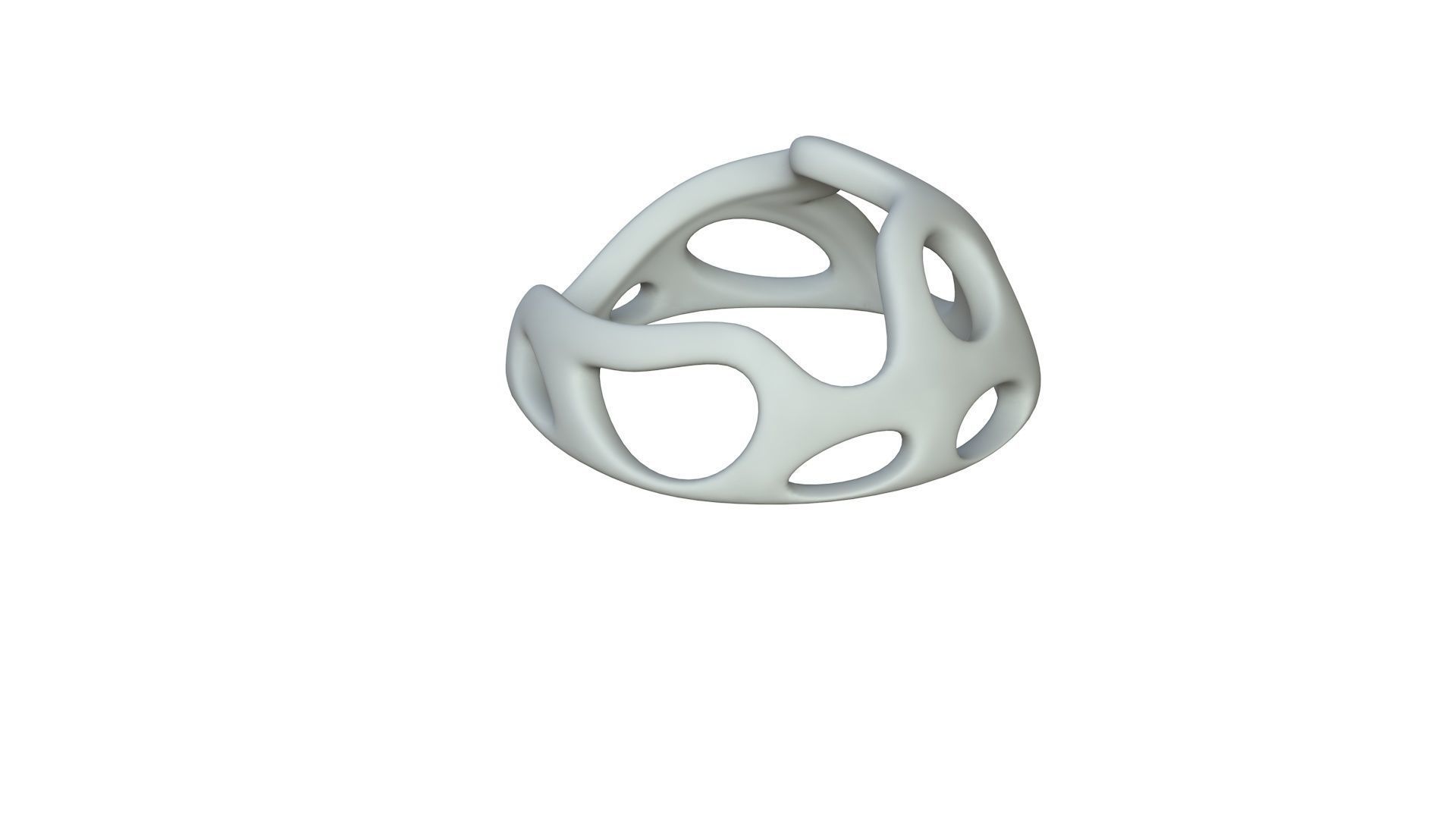 SciFi Cube Object No 45341 Low Poly Shape Low-poly 3D model_3