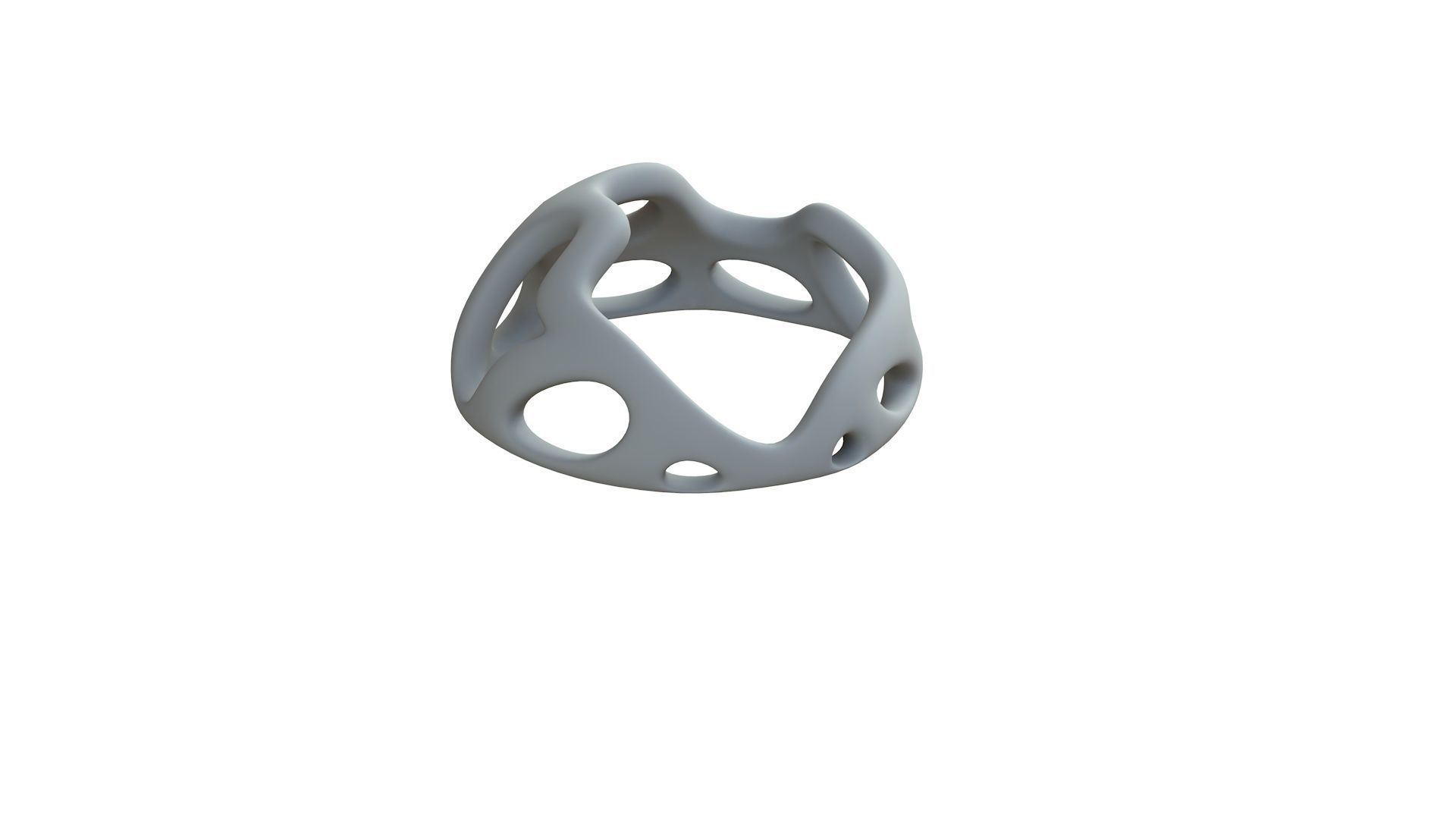 SciFi Cube Object No 45341 Low Poly Shape Low-poly 3D model_8