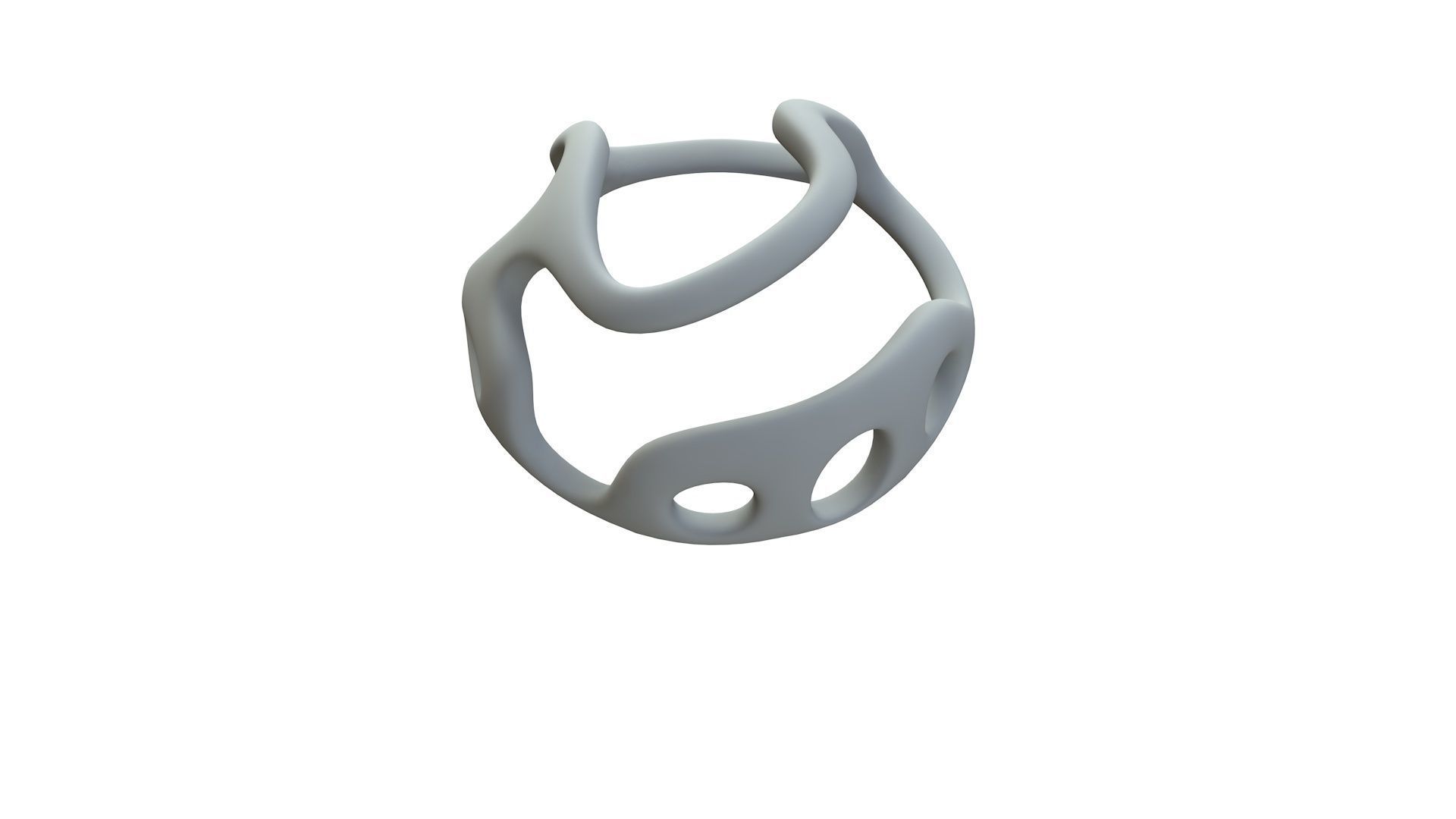 SciFi Cube Object No 44884 Low Poly Shape Low-poly 3D model_17