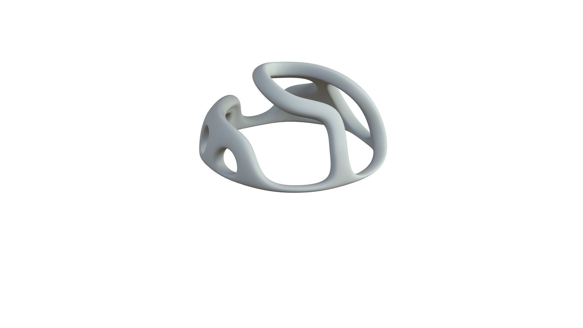 SciFi Cube Object No 44884 Low Poly Shape Low-poly 3D model_9