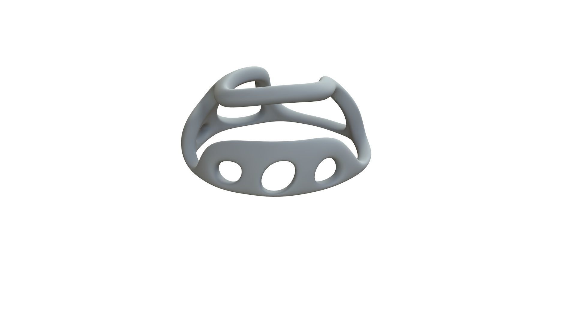 SciFi Cube Object No 44884 Low Poly Shape Low-poly 3D model_4