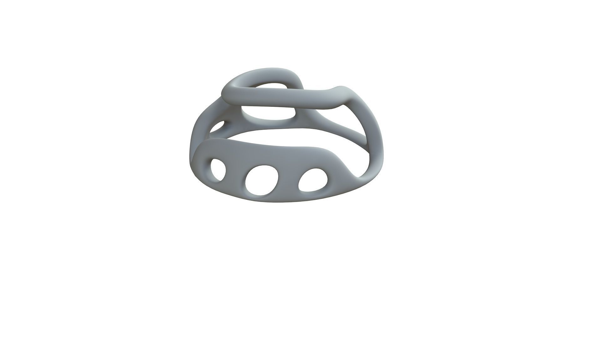 SciFi Cube Object No 44884 Low Poly Shape Low-poly 3D model_2