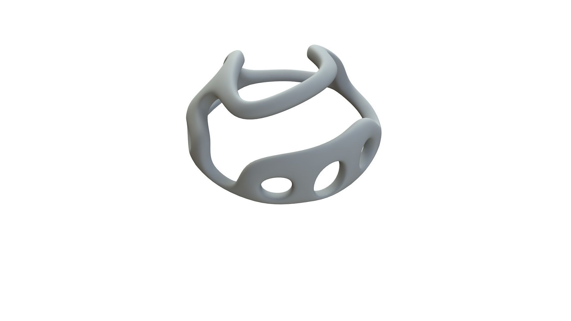 SciFi Cube Object No 44884 Low Poly Shape Low-poly 3D model_16