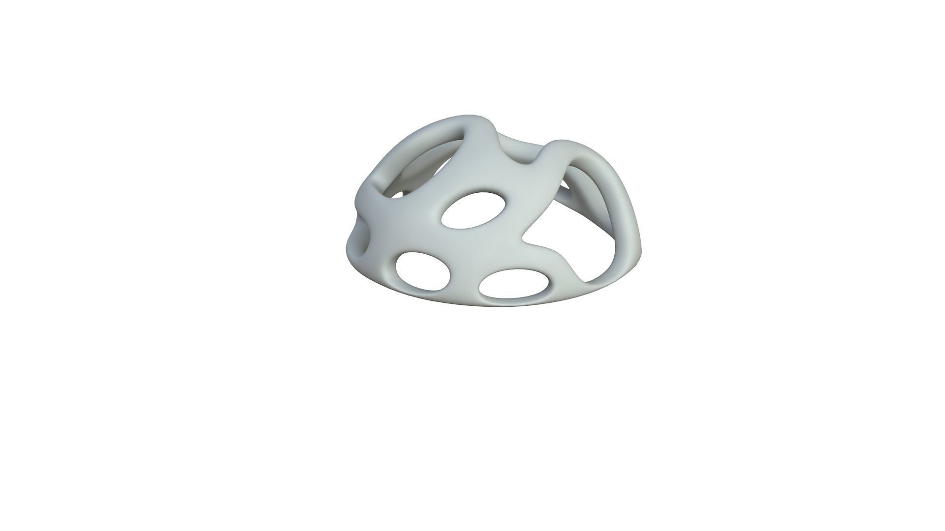 SciFi Cube Object No 44874 Low Poly Shape Low-poly 3D model_5