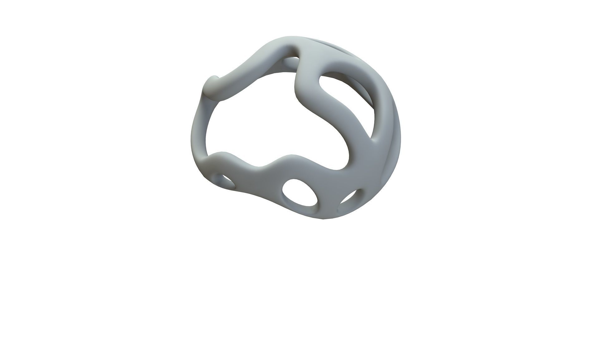 SciFi Cube Object No 44874 Low Poly Shape Low-poly 3D model_15