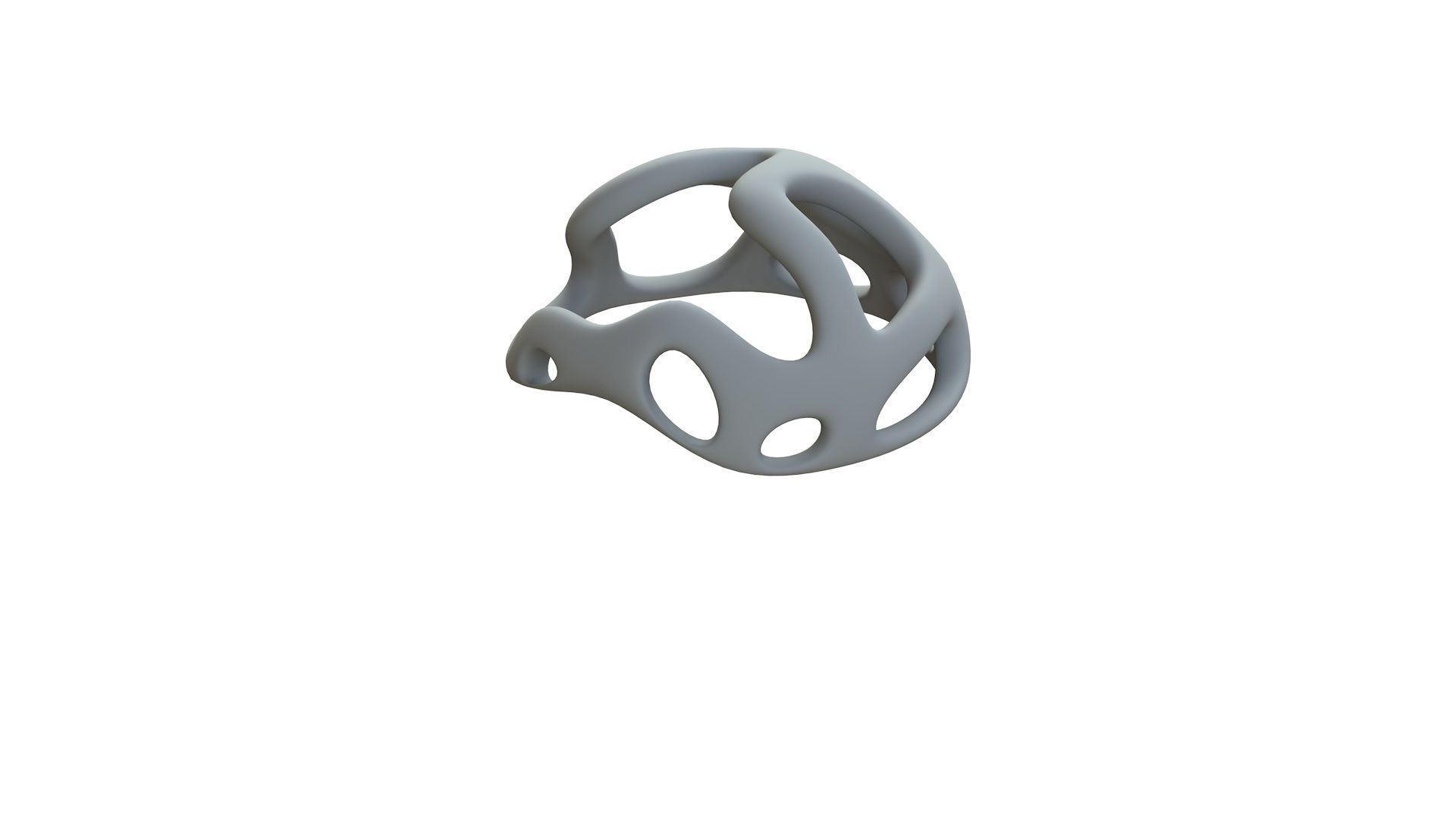 SciFi Cube Object No 44874 Low Poly Shape Low-poly 3D model_13