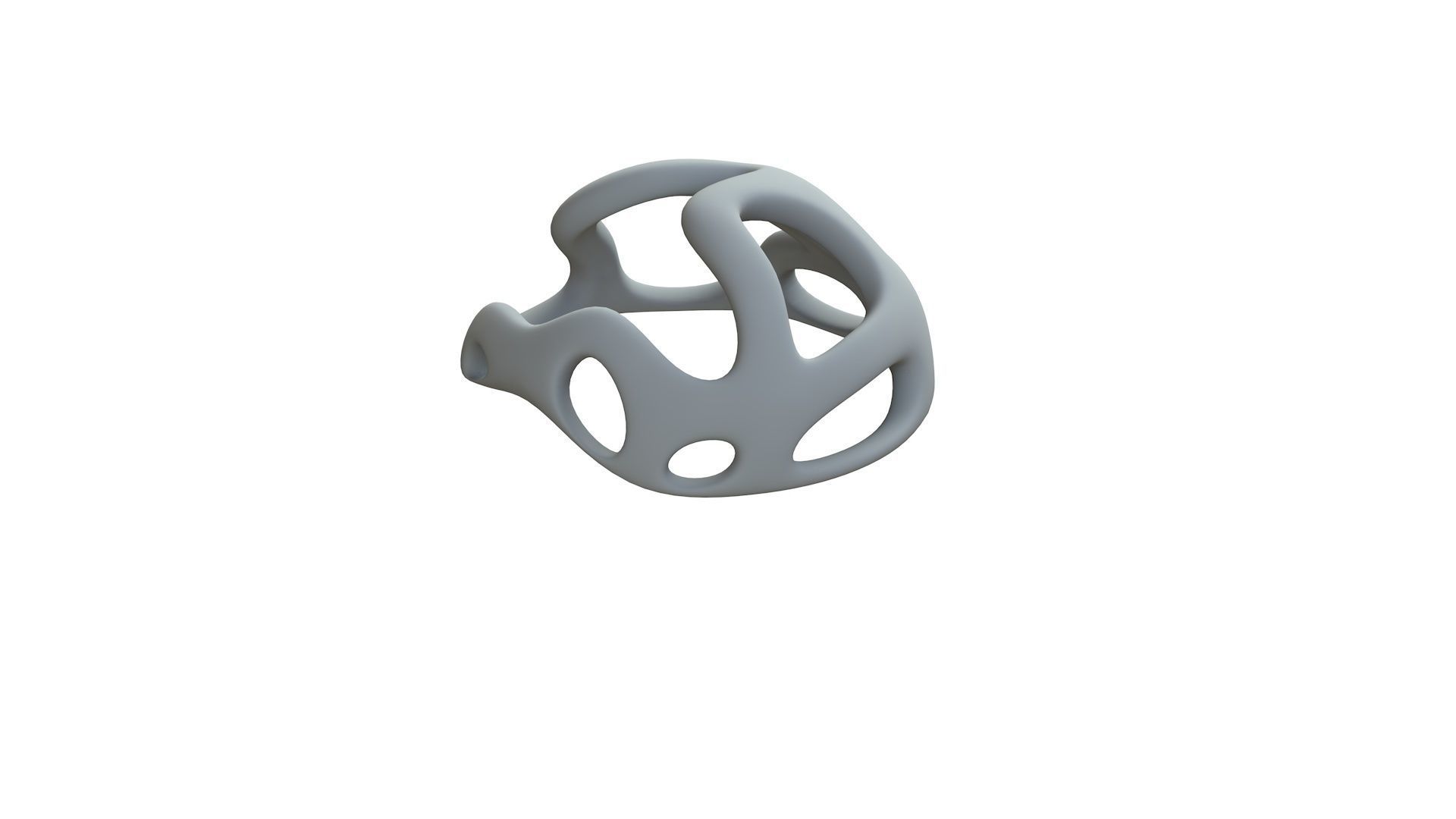 SciFi Cube Object No 44874 Low Poly Shape Low-poly 3D model_7