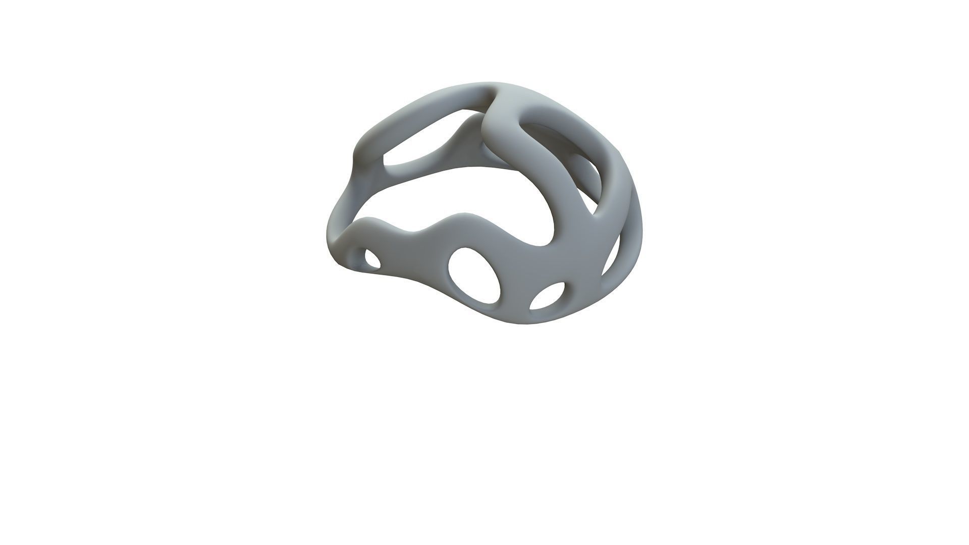 SciFi Cube Object No 44874 Low Poly Shape Low-poly 3D model_10